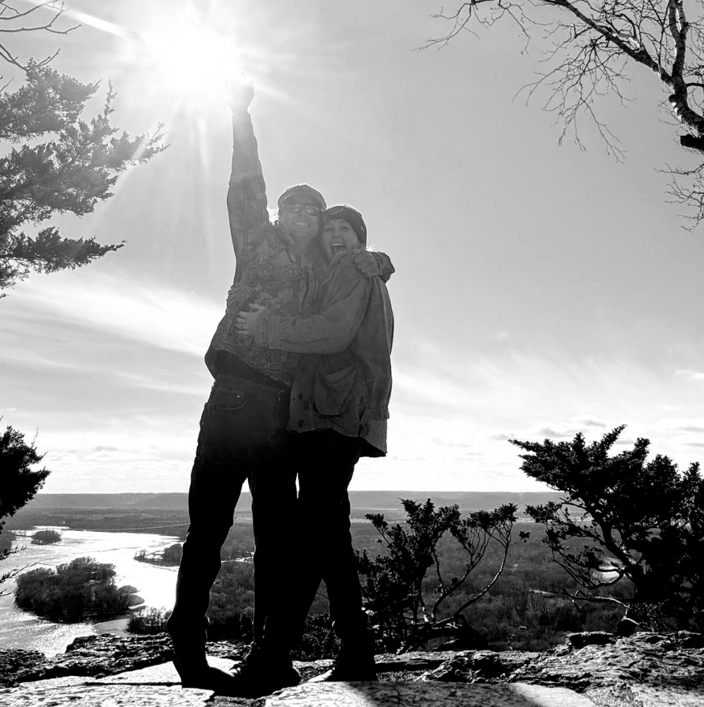 AWW TY AI ! >>> Black and White Outdoor Adventure Photo